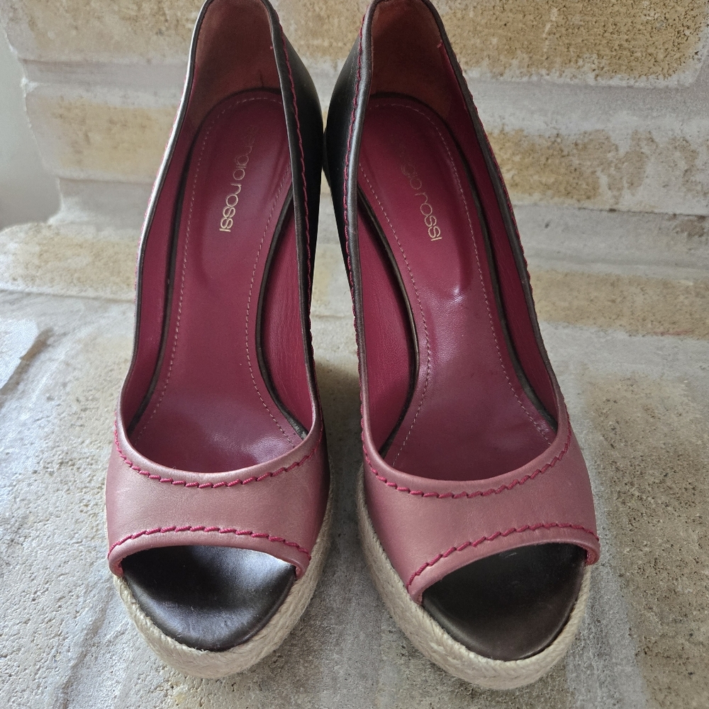 Sergio RossiWomen's Hombre Peep Toe Shoes